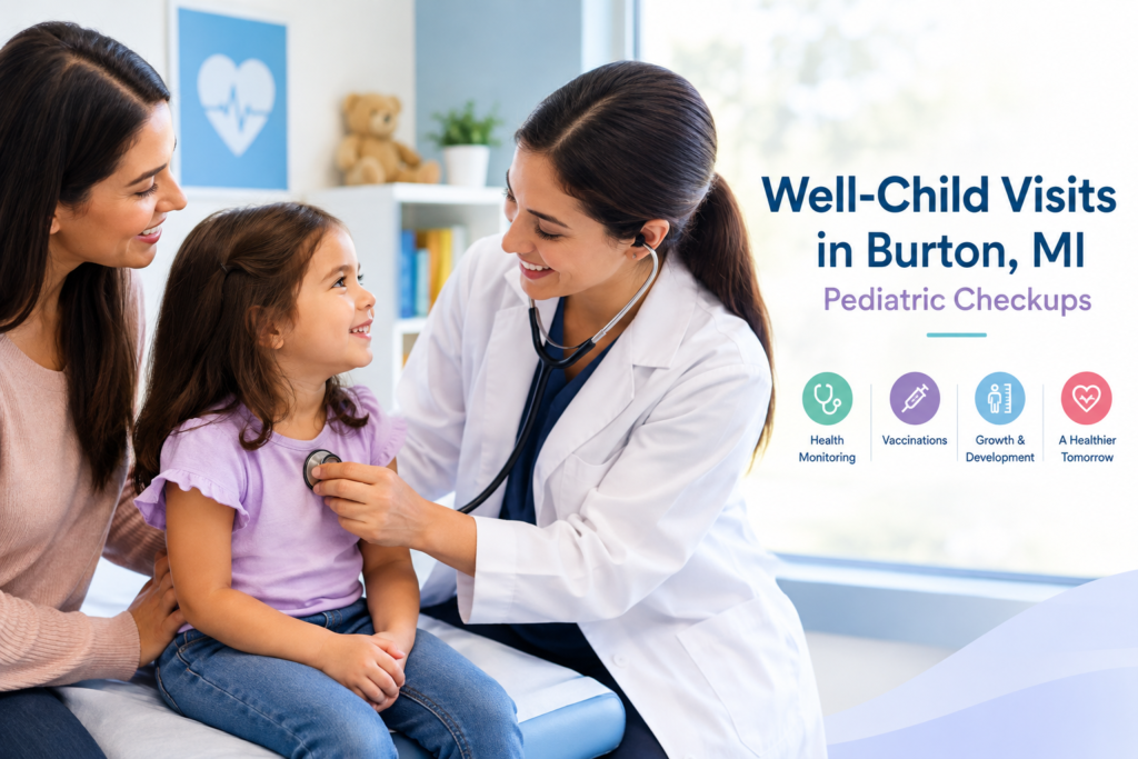 Well-Child Visits in Burton